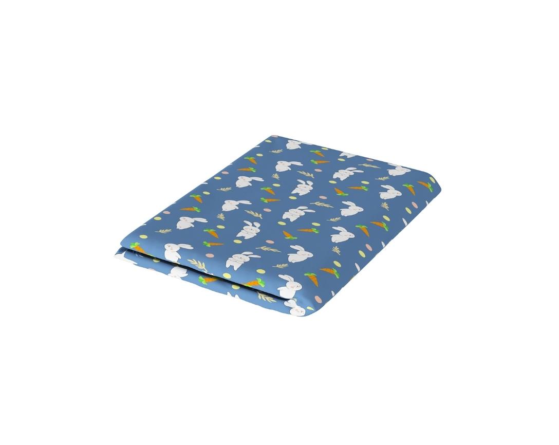 Cotton Fitted Cot Bedsheet Peek a Boo Design