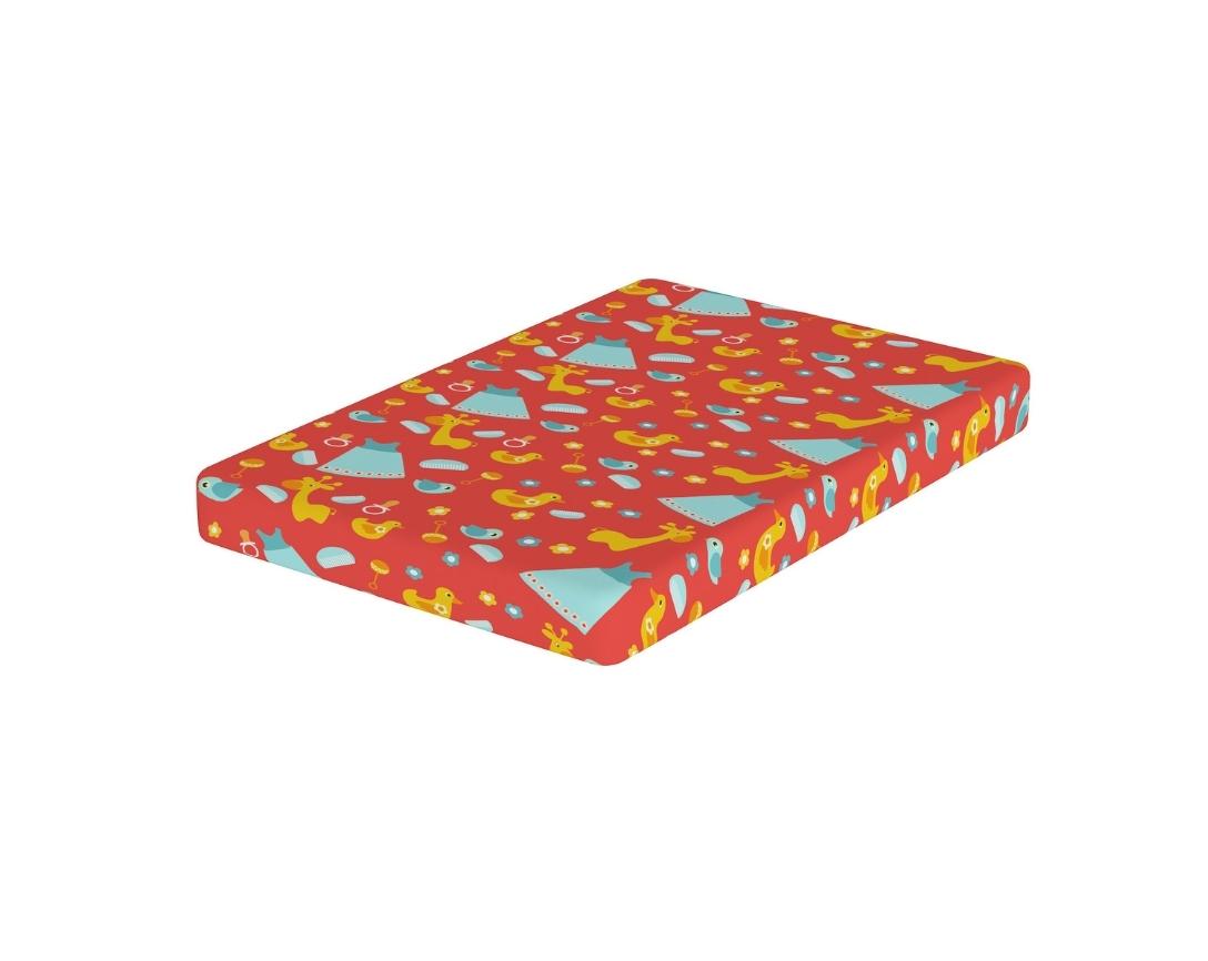 Cotton Fitted Cot Bedsheet Little Girl Design