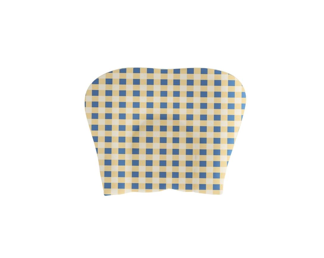 Newborn Cotton 6pc Cot Bedding Set Peek a Boo Theme-Navy Blue & Beige