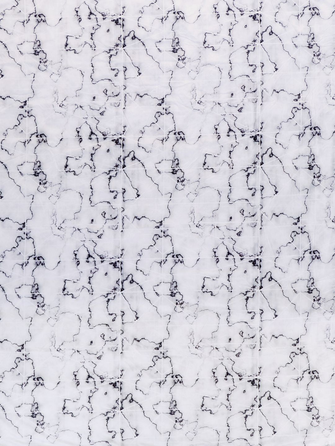 White & Blue Microfiber Summer 120 GSM Double Bed Dohar