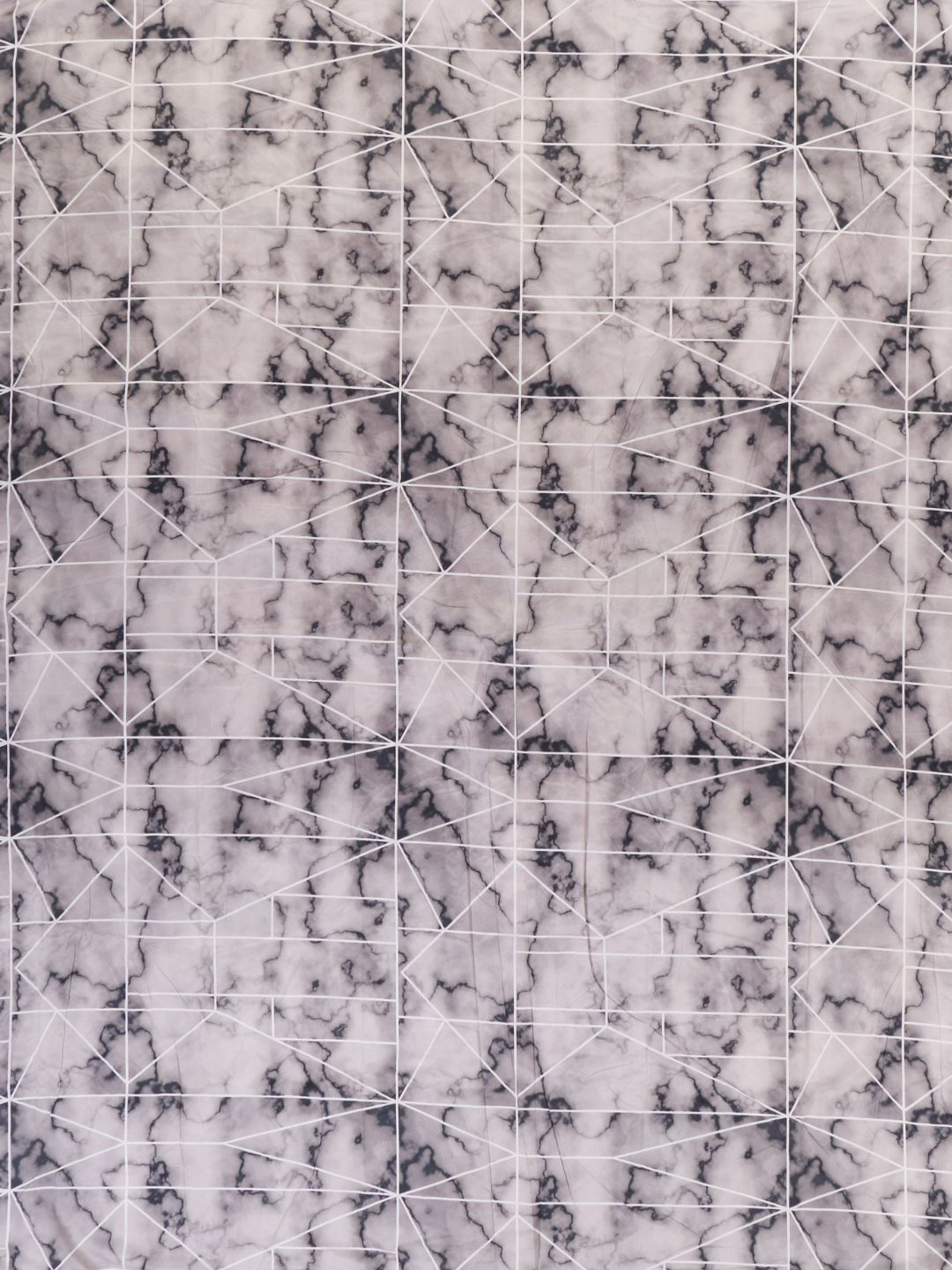 White & Purple Printed Microfiber Summer 120 GSM Double Bed Dohar