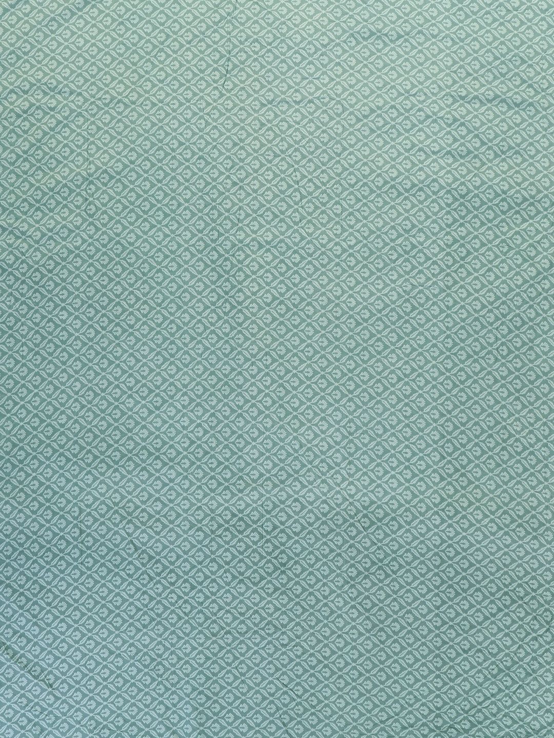 Blue & Green Floral 120 GSM Microfiber Double Bed Dohar