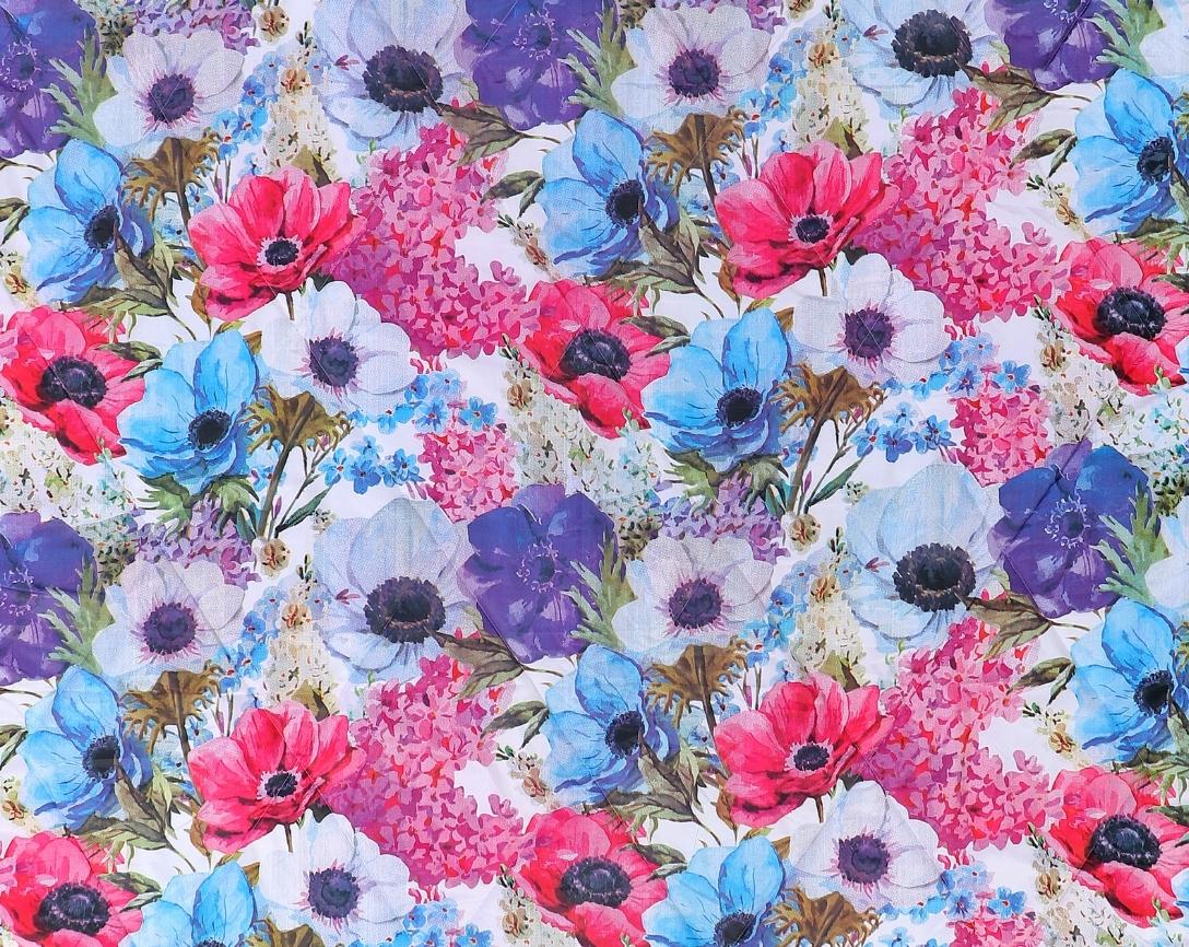 Multicolor Floral Double Bed Comforter