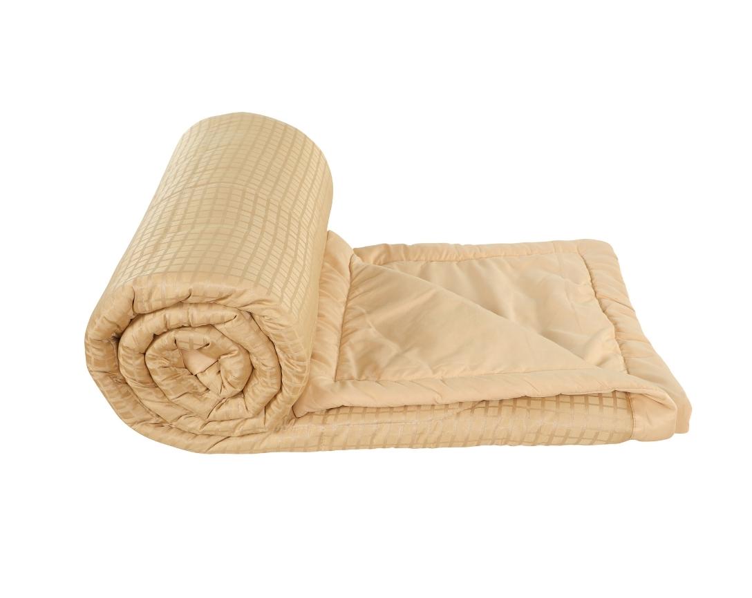 Classic Check Double Bed Comforter-Beige