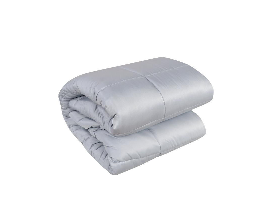 Subtle Blue and Grey Double Bed AC Comforter