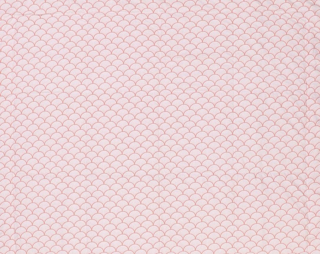 Peach and White Floral Double Bed Cozy Winter Quilt