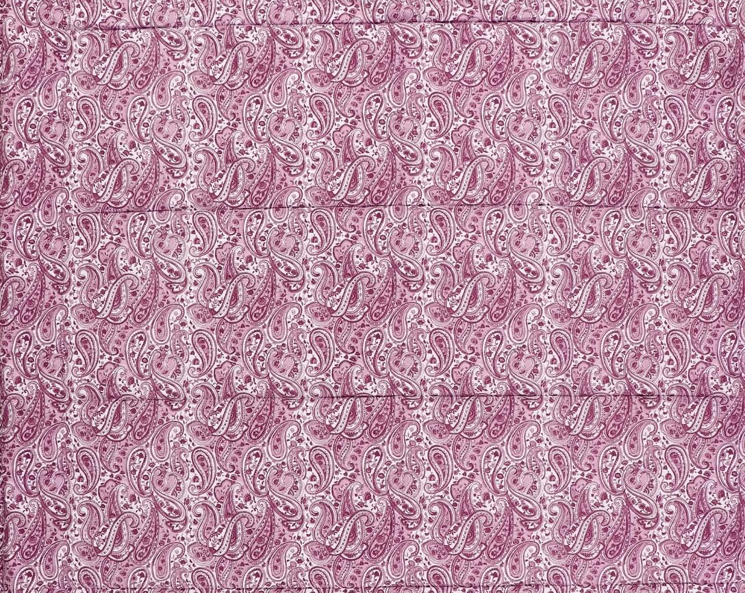 Purple Paisley Double Bed Cozy Winter Quilt