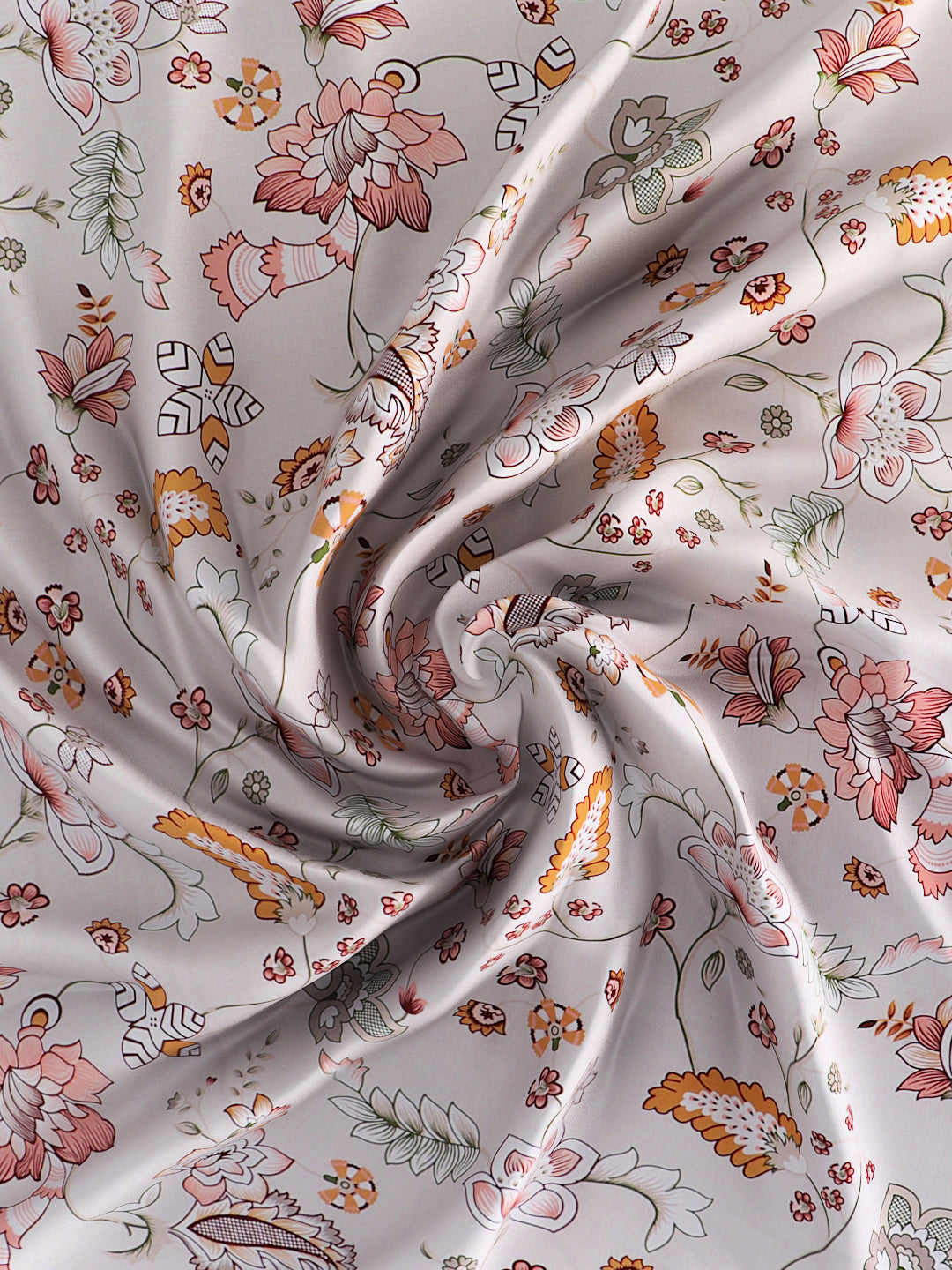 180 TC Double Bed Cotton Bedsheet with 2 Pillow Covers-Multicolor