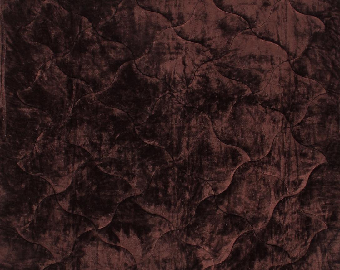 Soft and Cozy Reversible Double Bed Winter Quilt (Chocolate Brown and Dark Brown, 850 GSM)