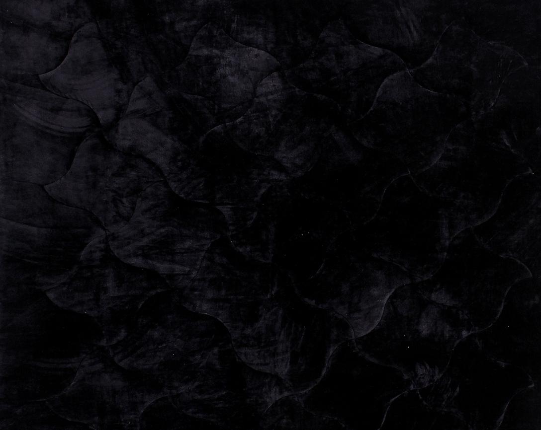 Soft and Cozy Reversible Double Bed Winter Quilt (Black,850 GSM)