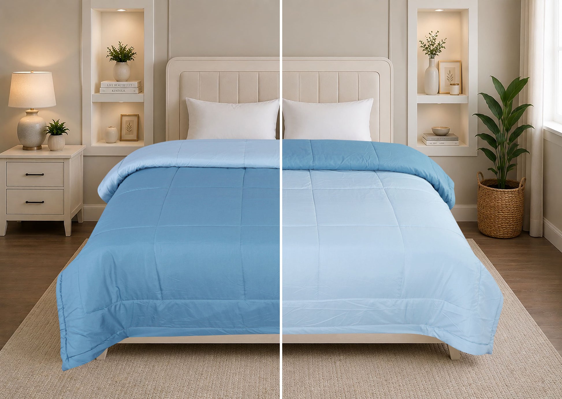 Blue Comforter

