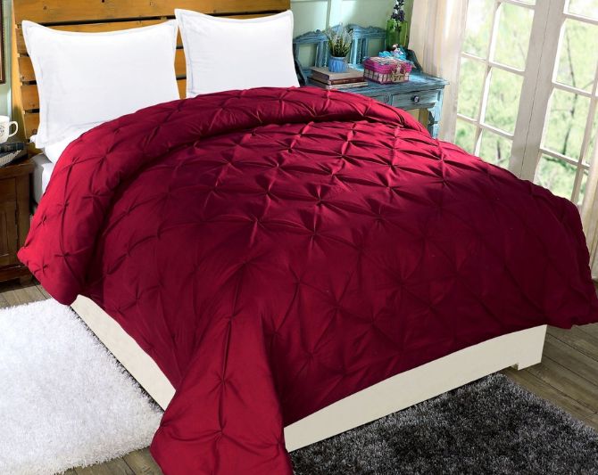Pintuck Comforter