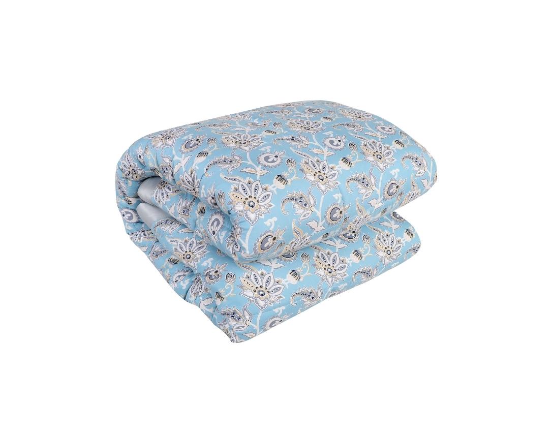 Subtle Blue and Grey Double Bed AC Comforter